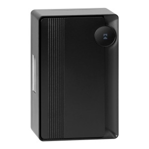 STRATIS AC, dzwonek przewodowy elektromechaniczny dwutonowy, 230V, czarny,OR-DP-MR-176/B