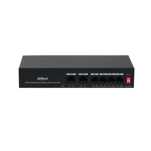 Switch PFS3006-4ET-36 Switch PoE 4xPoE 2xUpLink PFS3006-4ET-36 DAHUA