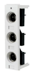Gniazdo bezpiecznikowe 3P 25A 500V DII/E27 na szyny SASY60i DII-SO/25/3-R-PS 110394