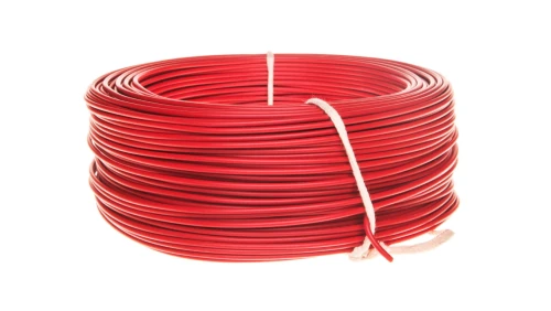 Przewód instalacyjny H05V-U (DY) 1,5 czerwony /100m/