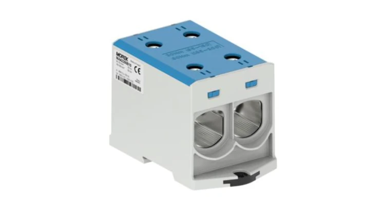 Złączka 300-2 niebieski 2xAl/Cu 95-300mm² 1000V AC/1500V DC Zacisk uniwersalny MAA2300B10