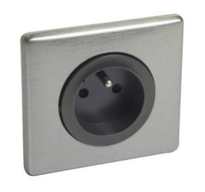 Celiane with Netatmo gniazdo connected grafitowe 064895