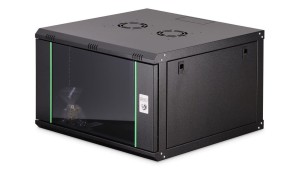 Szafa sieciowa wisząca Dynamic 19 7U rack 600x600, drzwi szyba, czarny, niezłożona, 60kg DN-37103