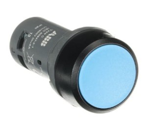 Przycisk monostabilny 22mm wklęsły 1Z niebieski CP1-10L-10 1SFA619100R1014