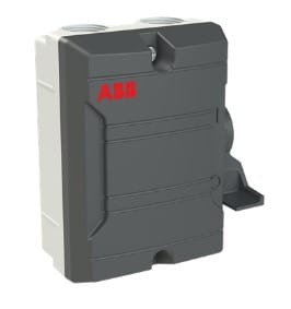 Rozłącznik bezpieczeństwa izolacyjny 16A 3P 1Z w obudowie IP65 BWS316TPN 2CMA142417R1000