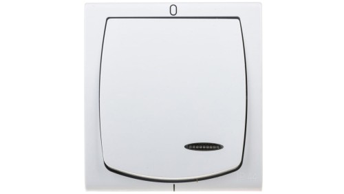 MADERA Łącznik hermetyczny podwójny z podświetleniem IP44 biały ŁNH-11NS/00