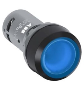 Przycisk kompaktowy 22mm niebieski CP1-11L-10 1SFA619100R1114