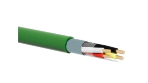 Kabel sterowniczy KNX / BUS EIB, J-2Y(St)H 2x2x0.8, LSOH Dca, zielony ALANTEC /500m/