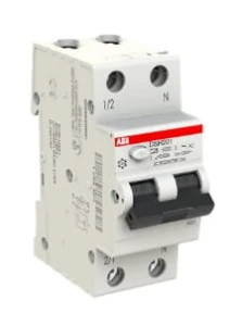Wyłącznik różnicowo-nadprądowy 1P+N char. C 25A 6kA 30mA AC bezzwłoczny DSH201 C25 AC30 2CSR255070R1254