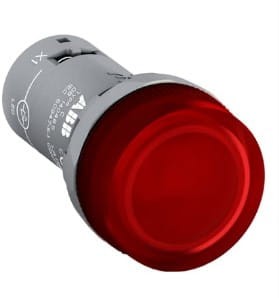 Lampka kompaktowa z diodą 22mm czerwona CL2-623R 230V AC 1SFA619403R6231