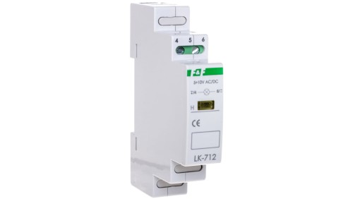 Lampka modułowa 1-fazowa żółta 5-10V AC/DC LK-712Y-5-10V