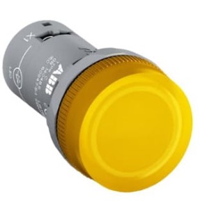 Lampka kompaktowa z diodą 22mm CL2-623Y 230V AC 1SFA619403R6233