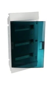 Rozdzielnica modułowa podtynkowa Mistral41F 3x12 36M IP41 100A II klasa drzwi transparentne N+PE śrub. 41A12X32A 1SLM004101207