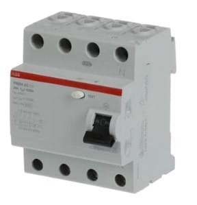 Wyłącznik różnicowo-prądowy 4P 25A 30mA AC bezzwłoczny FH204 AC-25/0.03 2CSF204002R1250
