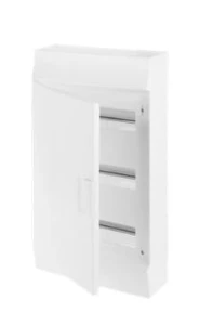 Rozdzielnica modułowa natynkowa Mistral41W 3x12 36M IP41 63A II klasa drzwi pełne N+PE śrubowe 41P18X11A 1SLM004102A3107