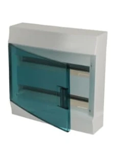 Rozdzielnica modułowa natynkowa Mistral41W 2x18 36M IP41 63A II klasa drzwi transparentne N+PE śrub. 41P12X42A 1SPE007717F0921