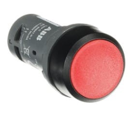 Przycisk monostabilny 22mm wklęsły 2R czerwony CP1-10R-02 1SFA619100R1051