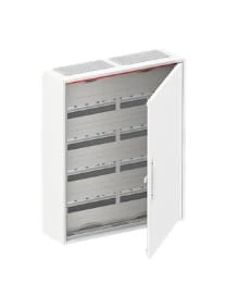 Rozdzielnica modułowa natynkowa hermetyczna stalowa ComfortLineCA 4x24 96M IP44 125A II klasa drzwi pełne N+PE Quick CA24V 2CPX0