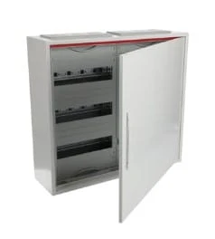 Rozdzielnica modułowa natynkowa hermetyczna stalowa ComfortLineCA 3x24 72M IP44 125A II klasa drzwi pełne N+PE Quick CA23V 2CPX0