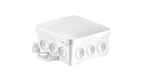 Puszka instalacyjna natynkowa typu NS6 85x85x40mm biała IP54 FastboxiHook SIMET