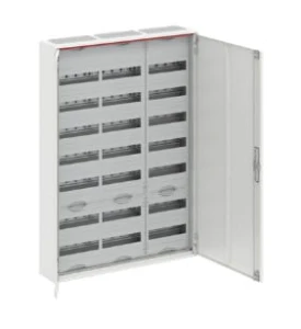 Rozdzielnica modułowa natynkowa hermetyczna stalowa ComfortLineCA 7x36 252M IP44 125A II klasa drzwi pełne N+PE Quick CA37V 2CPX