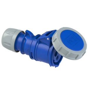 Gniazdo przenośne 32A 3P 230V niebieskie IP67 SHARK 2232-6