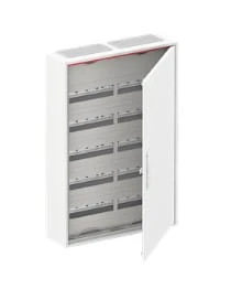 Rozdzielnica modułowa natynkowa hermetyczna stalowa ComfortLineCA 5x24 120M IP44 125A II klasa drzwi pełne N+PE Quick CA25V 2CPX