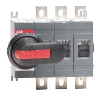 Rozłącznik izolacyjny 3P 250A z napędem drzwiowym OT250E03P 1SCA022710R0100