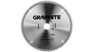 Tarcza do pilarki widiowa 250 x 30 mm, 100 zębów do aluminium 55H611