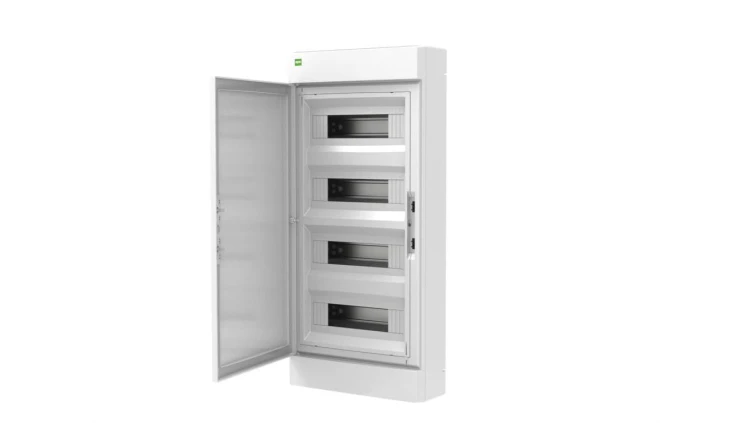Rozdzielnica ELEGANT 4x12 PE+N natynkowa biały 2465-00