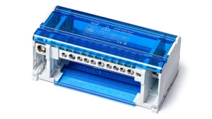 Czterobiegunowy modułowy blok rozdzielczy 4x(8x16mm² 3x35mm² 1x50mm²) na szynę TS35 ShNK MAX 4x12 85151002