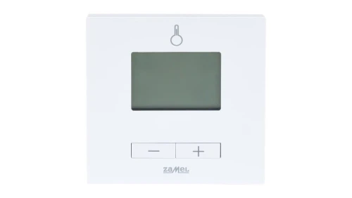 REGULATOR TEMPERATURY PROSTY, 230V, RADIOWY, (+ PRZEKAŹNIK) TYP: LPW-21 BIAŁY