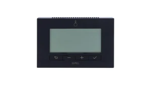 REGULATOR TEMPERATURY TYGODNIOWY, BATERYJNY, RADIOWY TYP: LBW-23 CZARNY