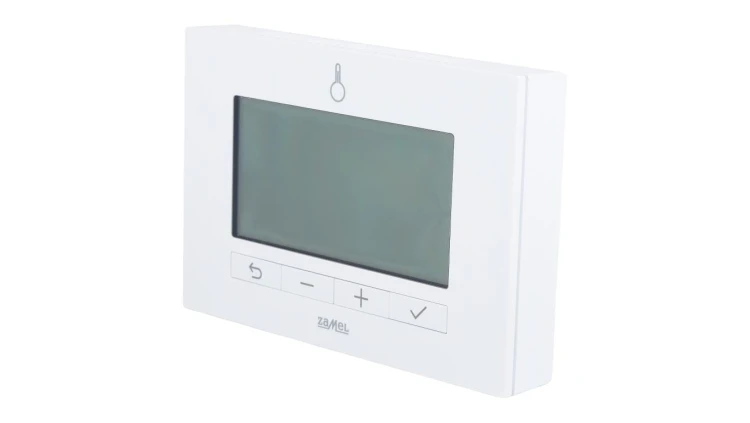 REGULATOR TEMPERATURY TYGODNIOWY, BATERYJNY, PRZEKAŹNIKOWY TYP: LBR-03 BIAŁY