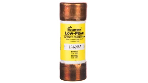 Wkładka bezpiecznikowa LOW-PEAK 21x57mm 3A CLASS J 600V zwłoczna LPJ-25SP /10szt./