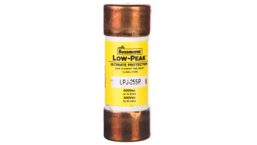 Wkładka bezpiecznikowa LOW-PEAK 21x57mm 3A CLASS J 600V zwłoczna LPJ-25SP /10szt./