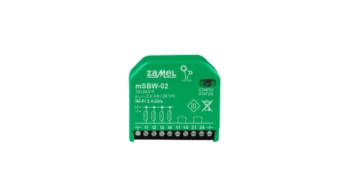 Sterownik bramy Wi-Fi 2-kanałowy mSBW-02 SPL10000053