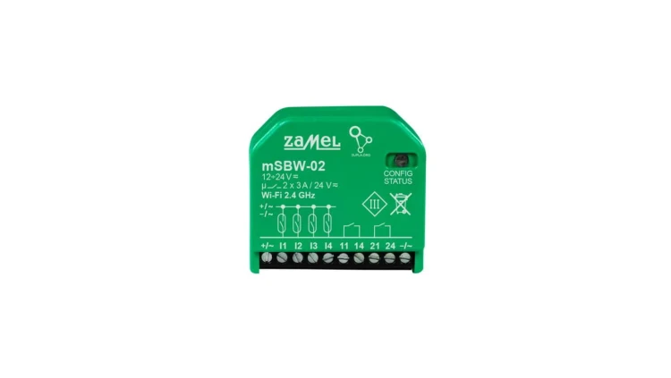 Sterownik bramy Wi-Fi 2-kanałowy mSBW-02 SPL10000053