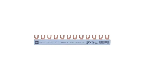 Szyna łączeniowa widełkowa 3-biegunowa 4x3/210mm, 10mm2 09443-00.