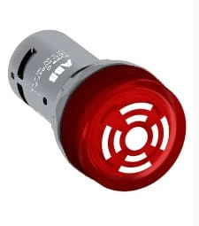 Brzęczyk 22mm 80dB 24V AC/DC z diodą LED czerwona CB1-610R 1SFA619600R6101