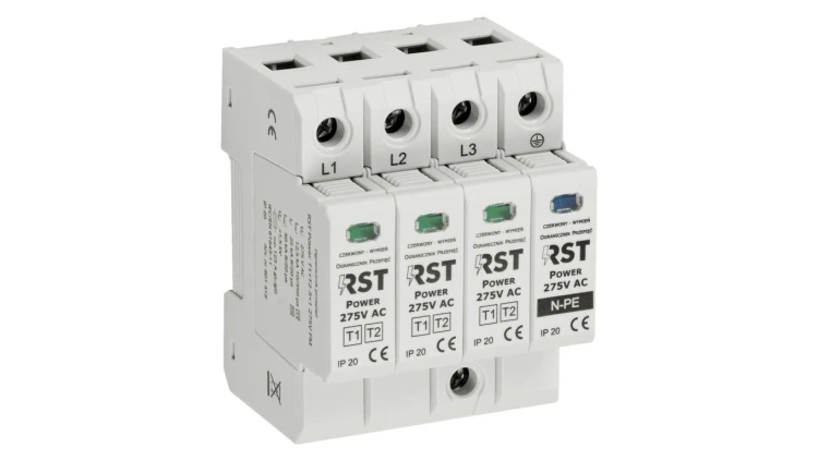 Ogranicznik przepięć T1 + T2 RST Power T1 + T2 3+1 275V FM 801 418