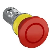 Przycisk bezpieczeństwa grzybkowy 40mm 2R 24 ... 300 V czerwony CE4P-10R-02 1SFA619551R1051