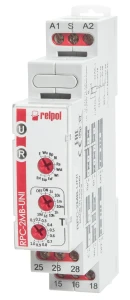 Przekaźnik czasowy 2P 1sek-10dni 12-240V AC/DC 50/60 Hz wielofunkcyjny RPC-2MA-UNI 863183