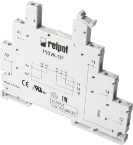 Gniazdo do przekaźnika RM699BV wejście 24VAC/DC szerokość 6,2mm PI6W-1P-24VDC 855995