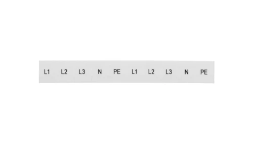 Oznacznik 8mm biały ZB 8,LGS:L1-N,PE 1052413 /10szt./