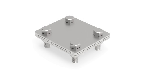 Złącze uniwersalne odgałęźne 80x70mm nierdzewne 14.3 NI /91400305/