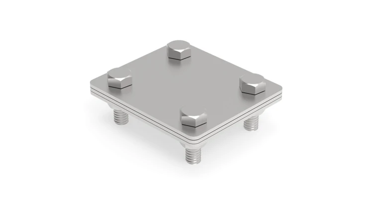 Złącze uniwersalne odgałęźne 80x70mm nierdzewne 14.3 NI /91400305/