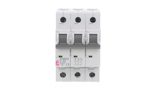 Wyłącznik nadprądowy 3P C 32A 6kA AC ETIMAT 6 002145519