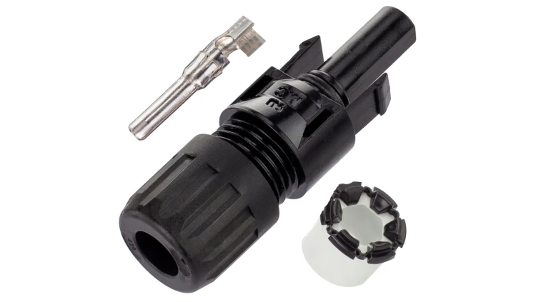 Gniazdo MC4 złącze solarne Konektor na przewód 4-6mm2 Staubli (Multi-Contact)