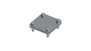 Złącze uniwersalne 3-elem. 80x80 bednarka-bednarka stal ocynkowana galwanicznie 215.1.1 OC 21501101